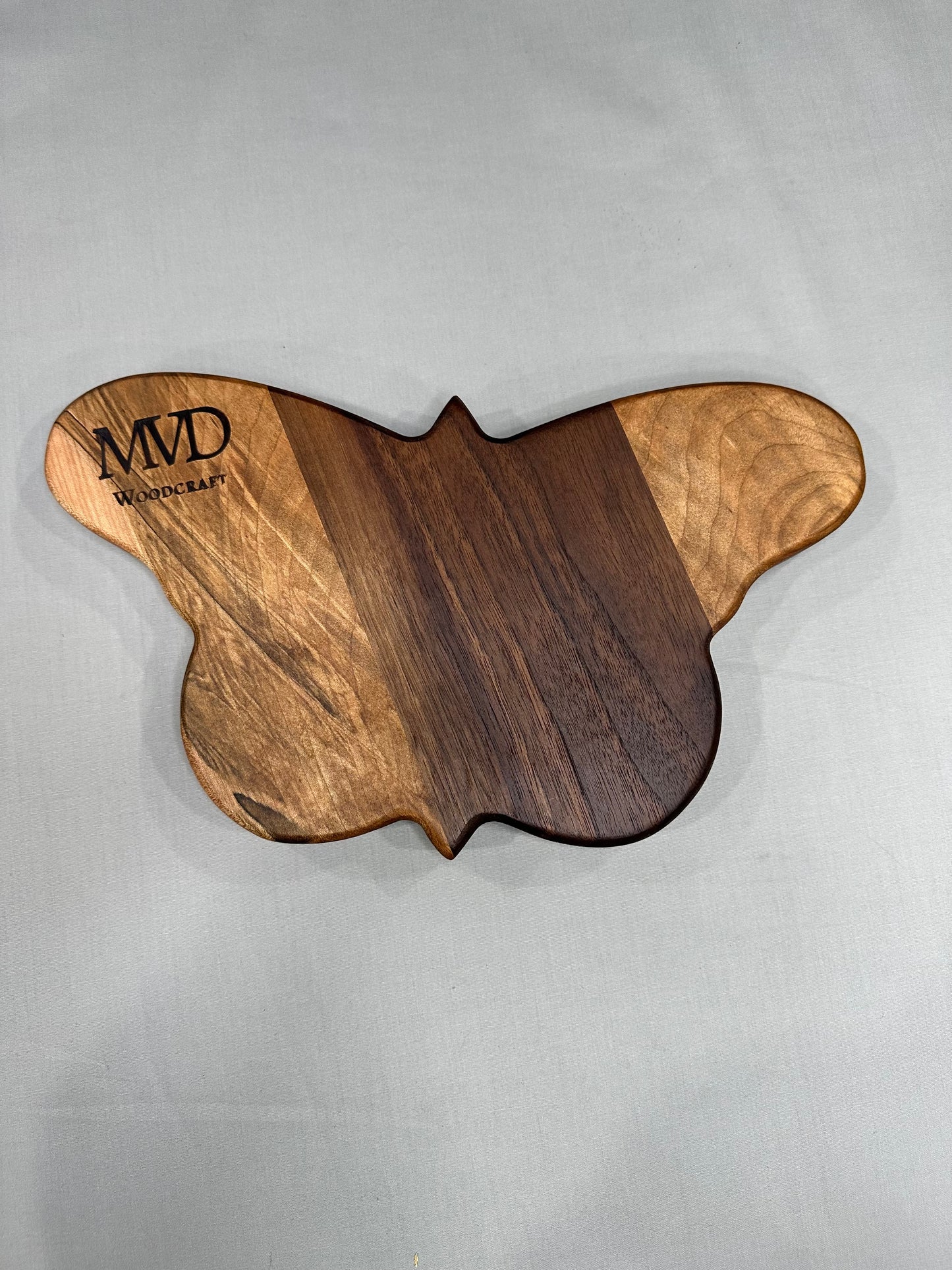 Walnut and Maple Butterfly Bowl