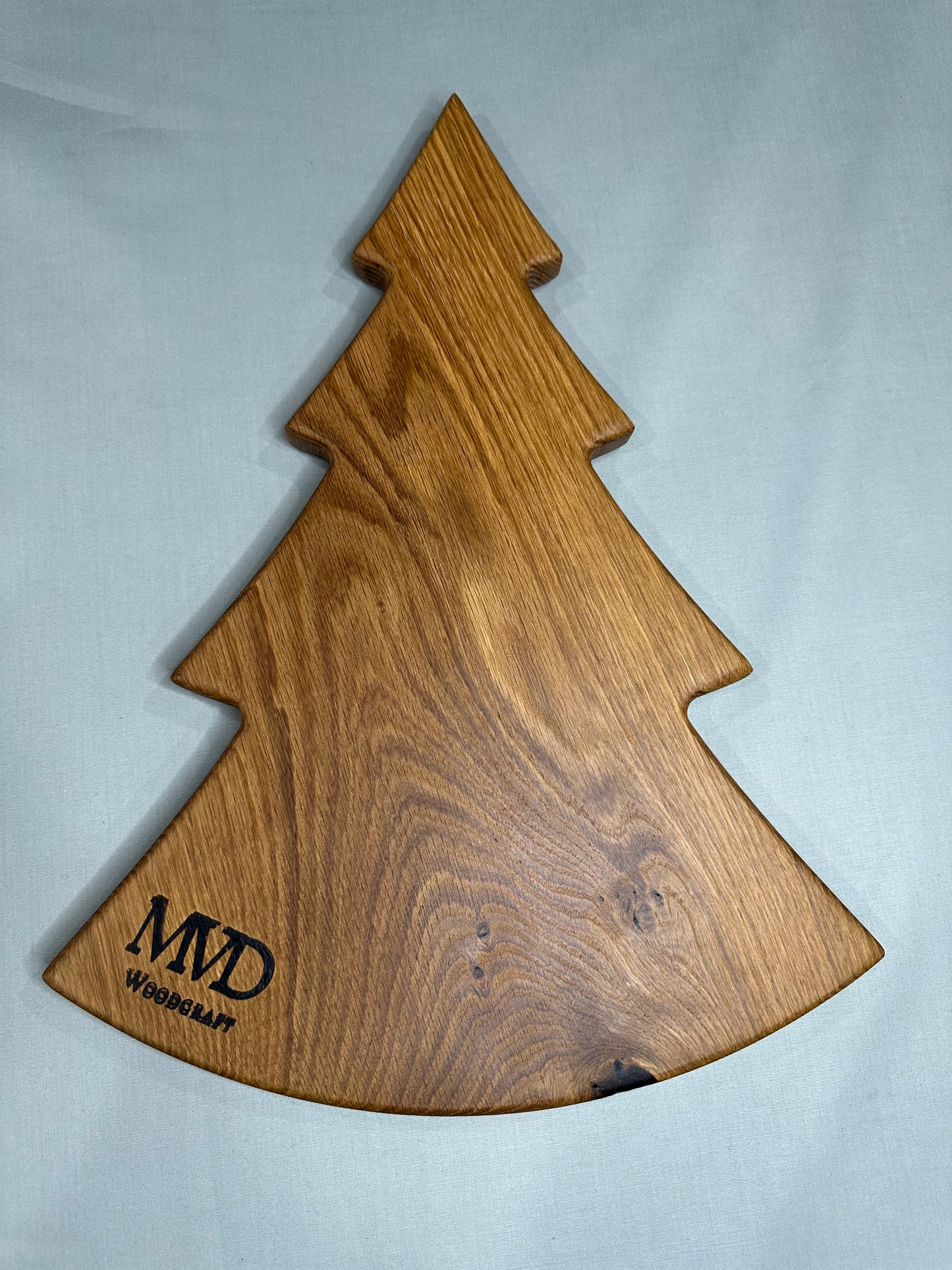 Oak Christmas Tree Charcuterie Board