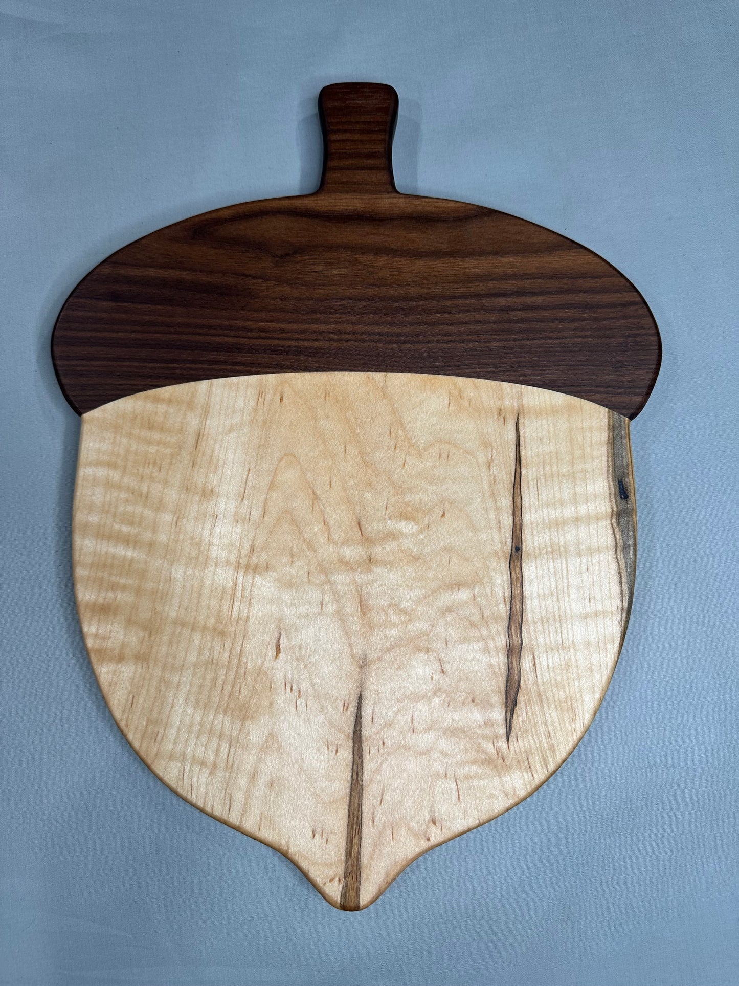 Maple and Walnut Acorn Charcuterie Board