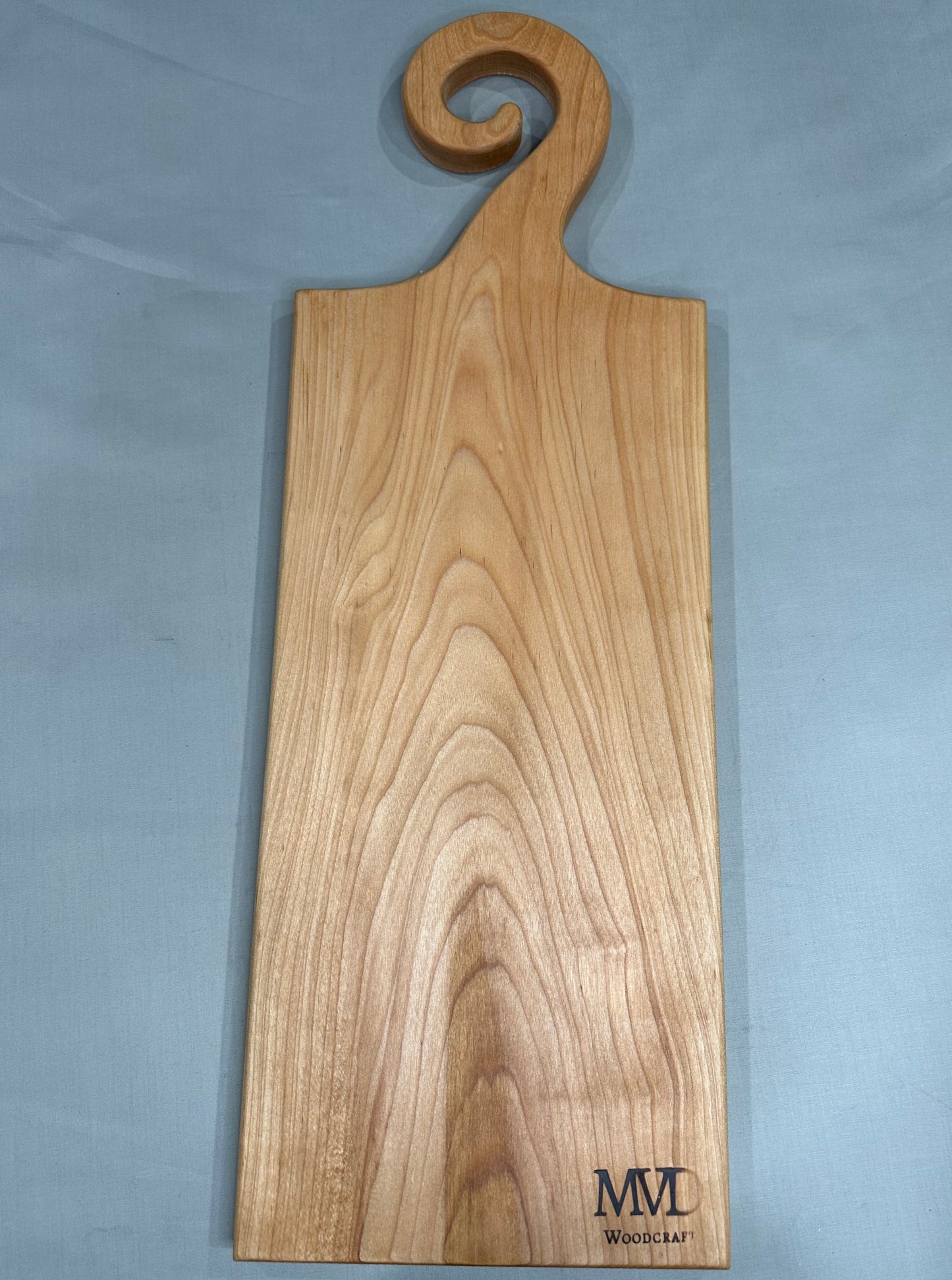 Birch Wood Charcuterie Board with Ghost Inlay