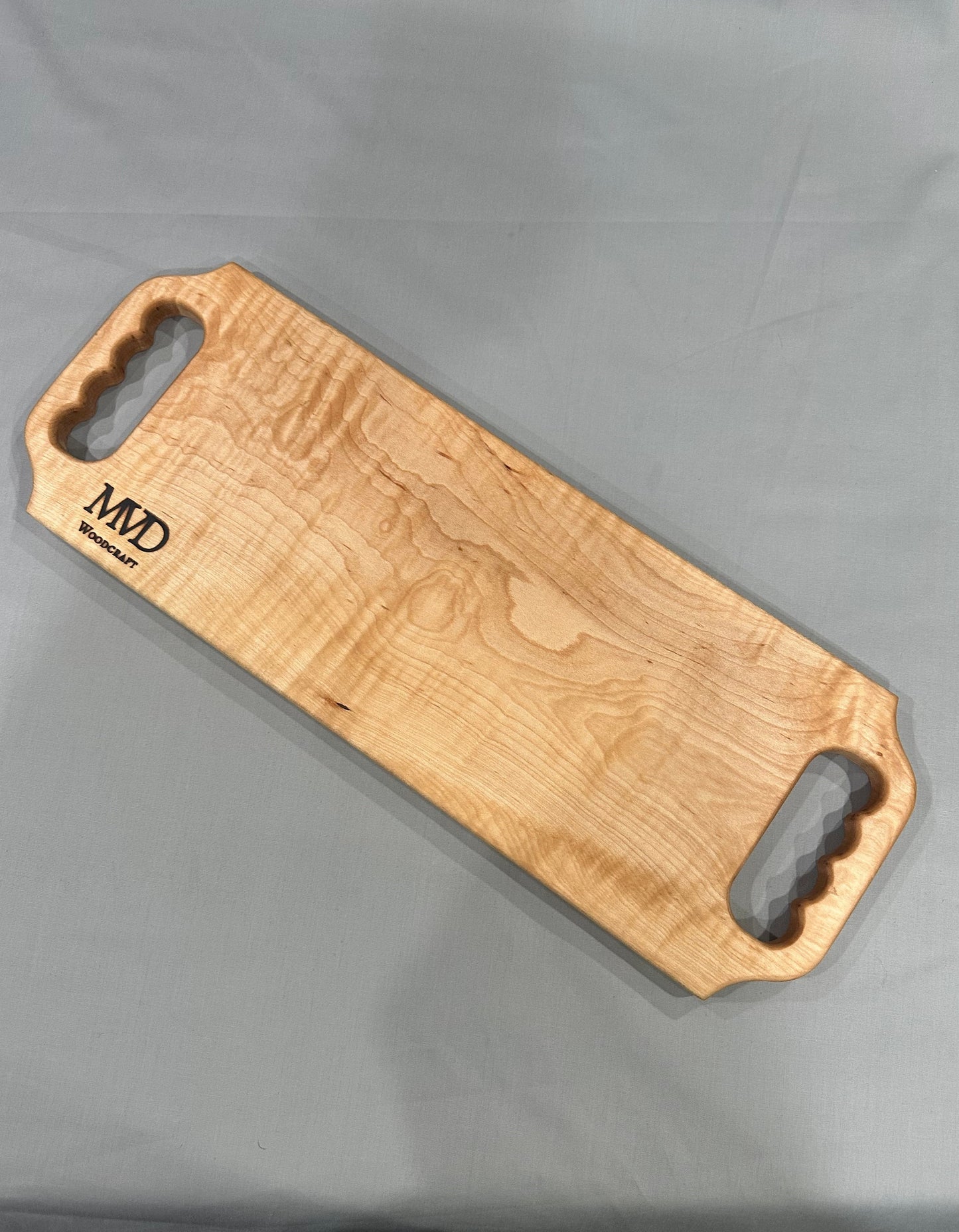 Figured Curly Maple Charcuterie Board/Serving Tray