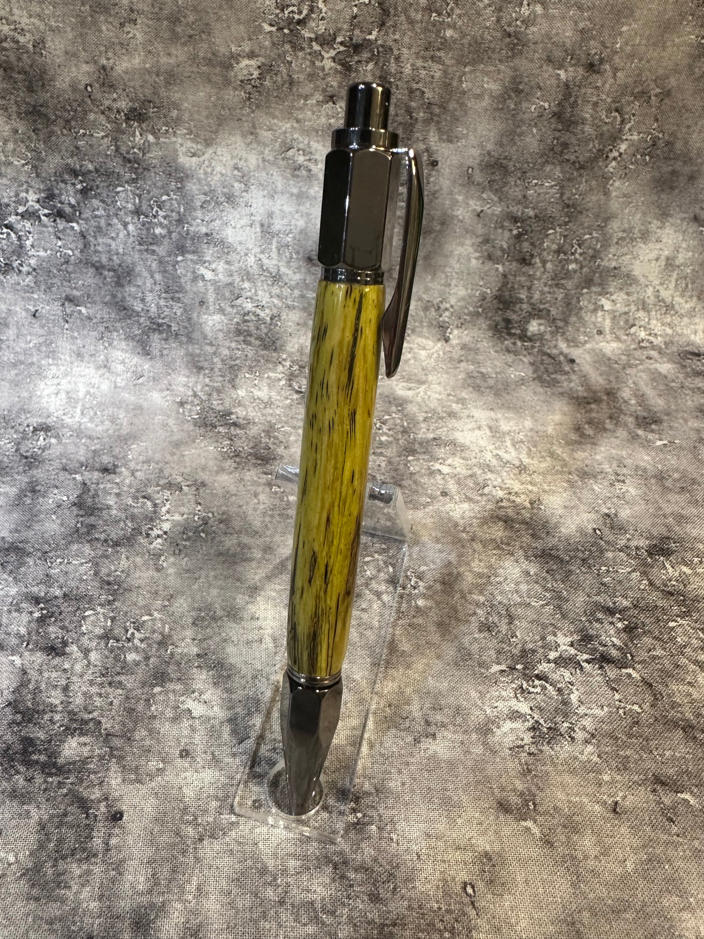 Spalted Tamarind Retractable Pen