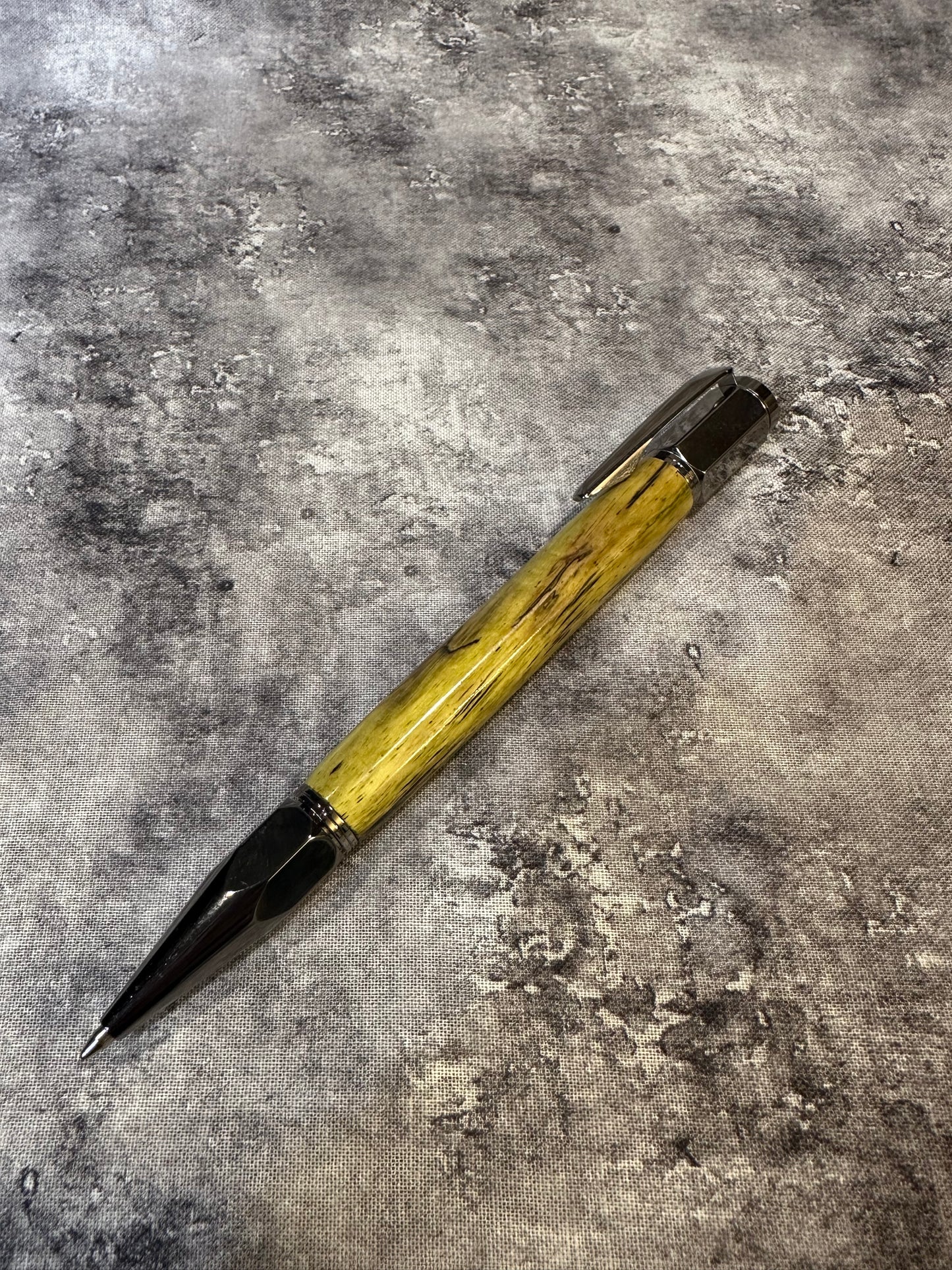 Spalted Tamarind Retractable Pen