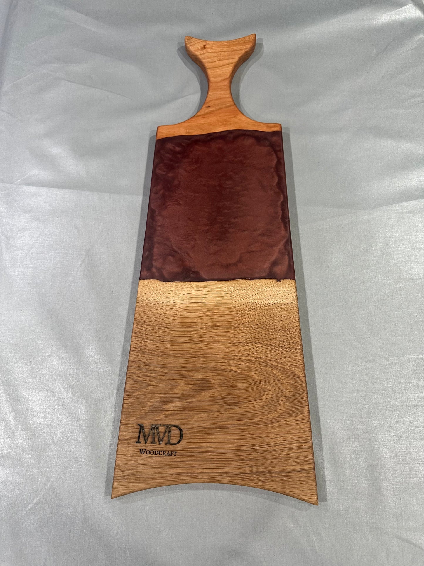 Cherry & Oak Mermaid Tail Charcuterie Board