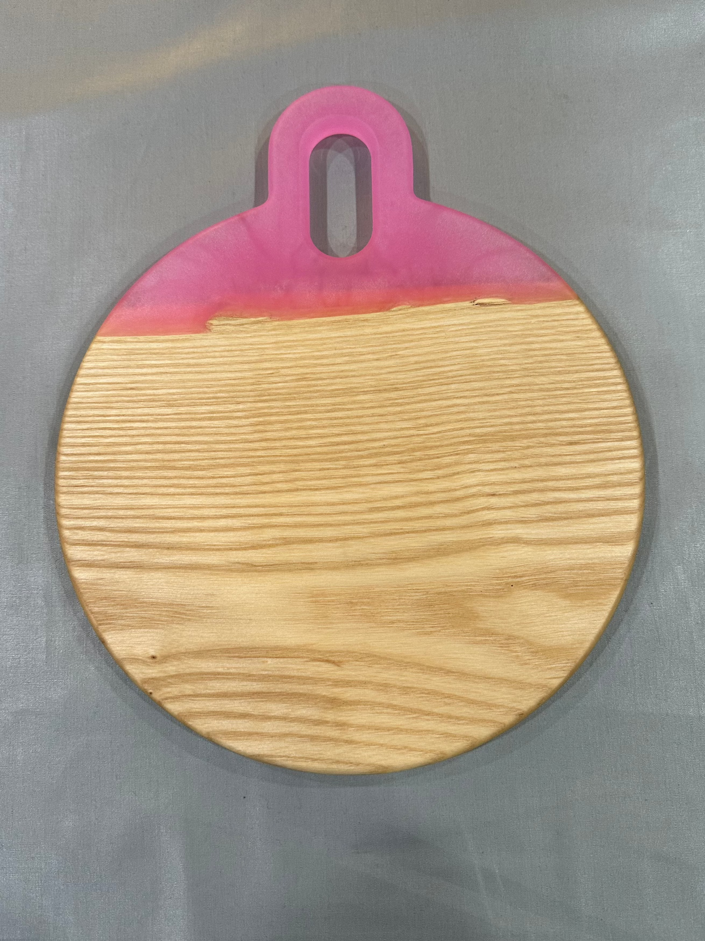 Bubblegum Pink Ash Wood Charcuterie Board
