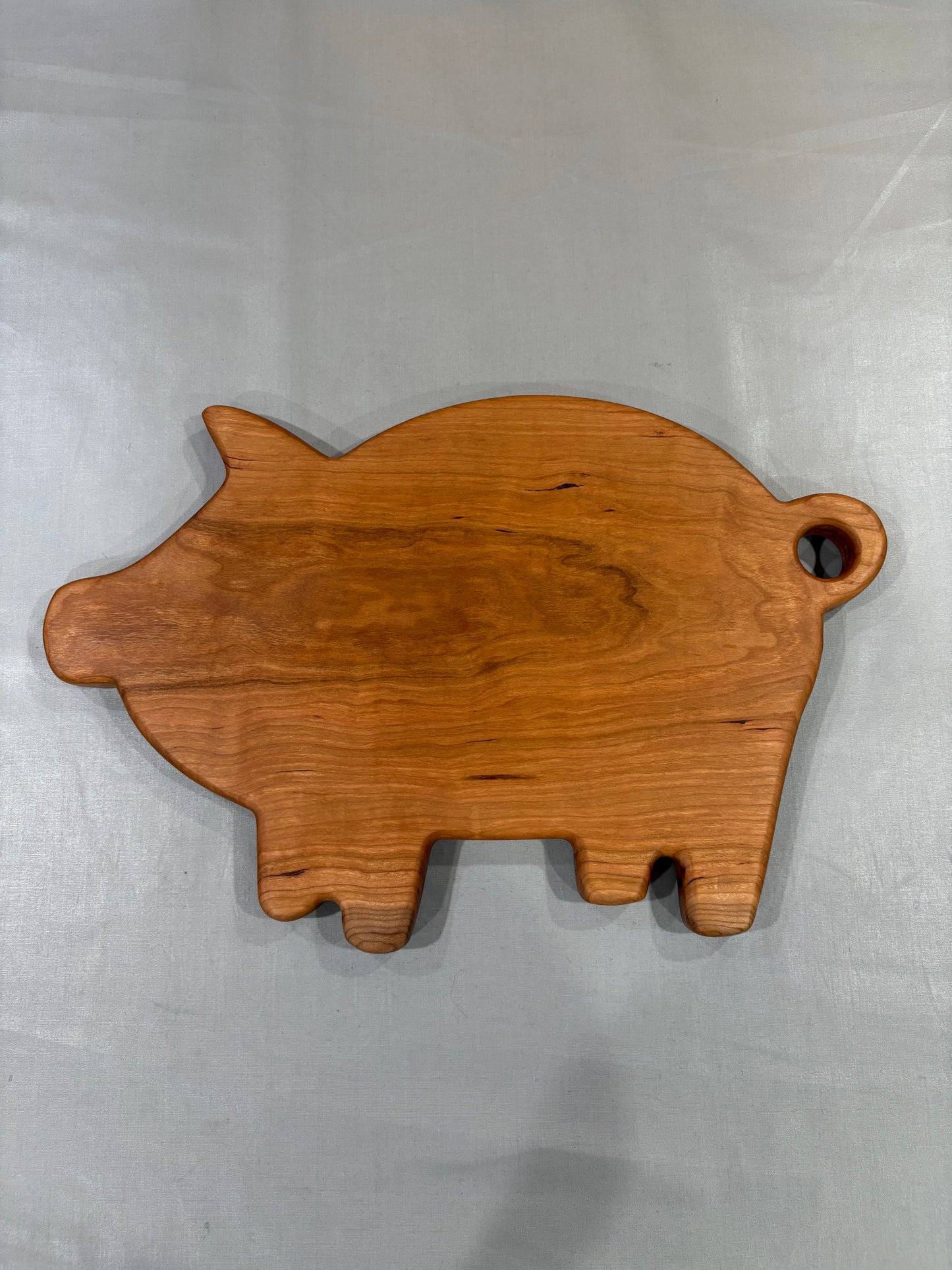 Cherry Wood Pig Charcuterie Board