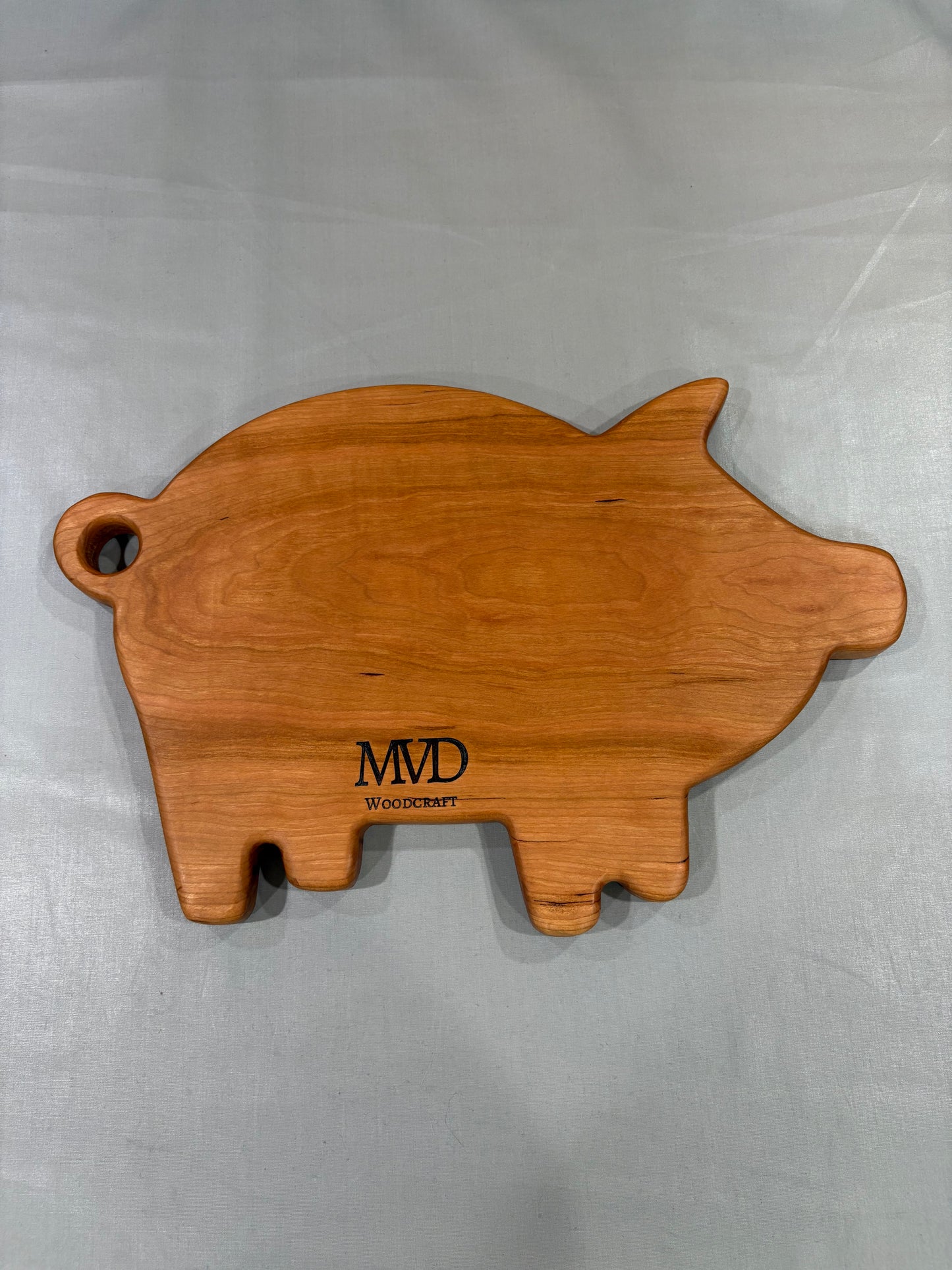 Cherry Wood Pig Charcuterie Board