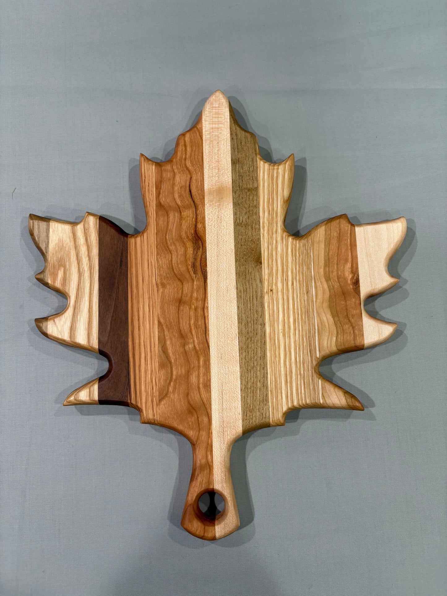 Small Multi-Wood Maple Leaf Board