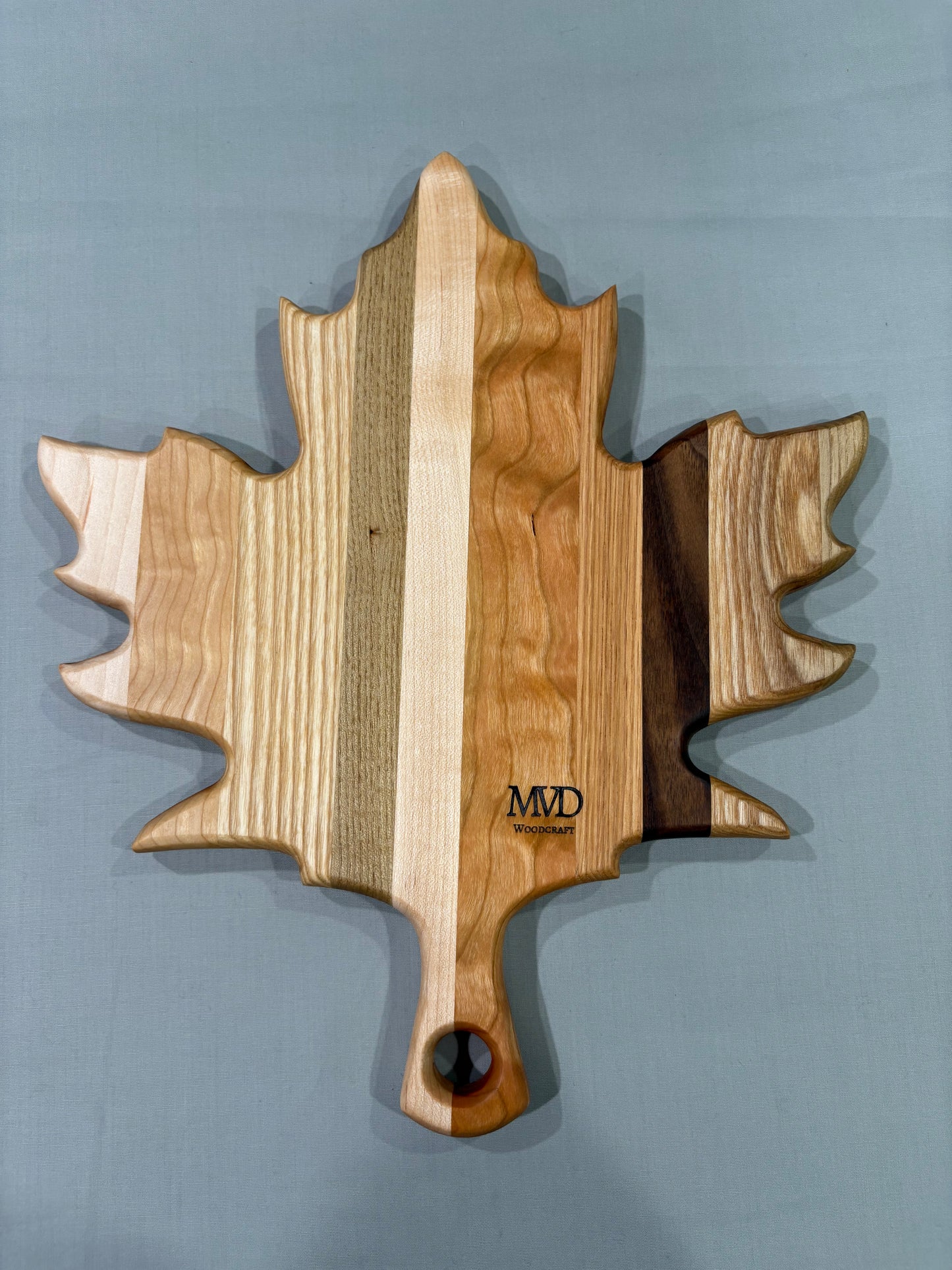 Small Multi-Wood Maple Leaf Board