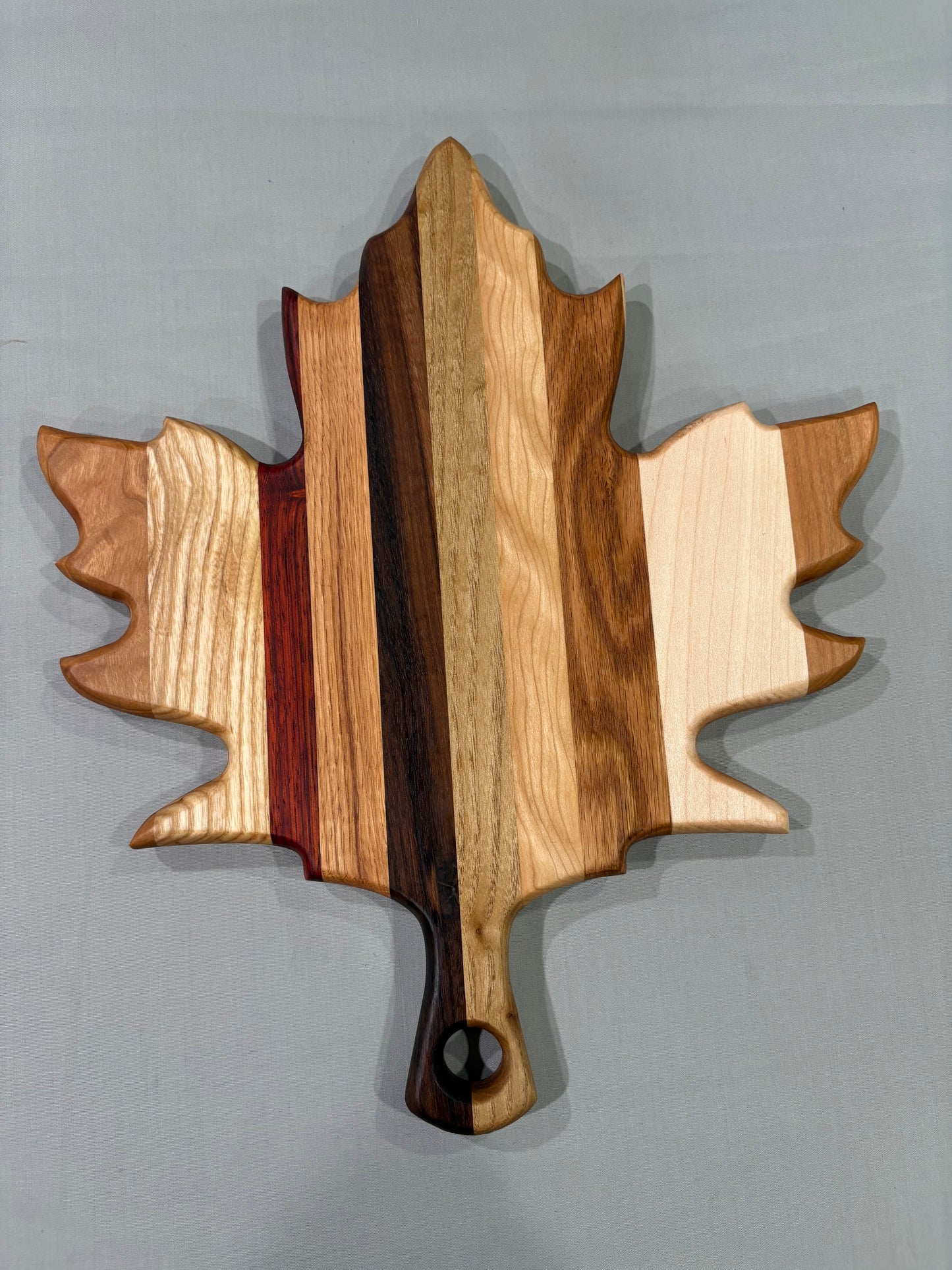 Small Multi-Wood Maple Leaf Board