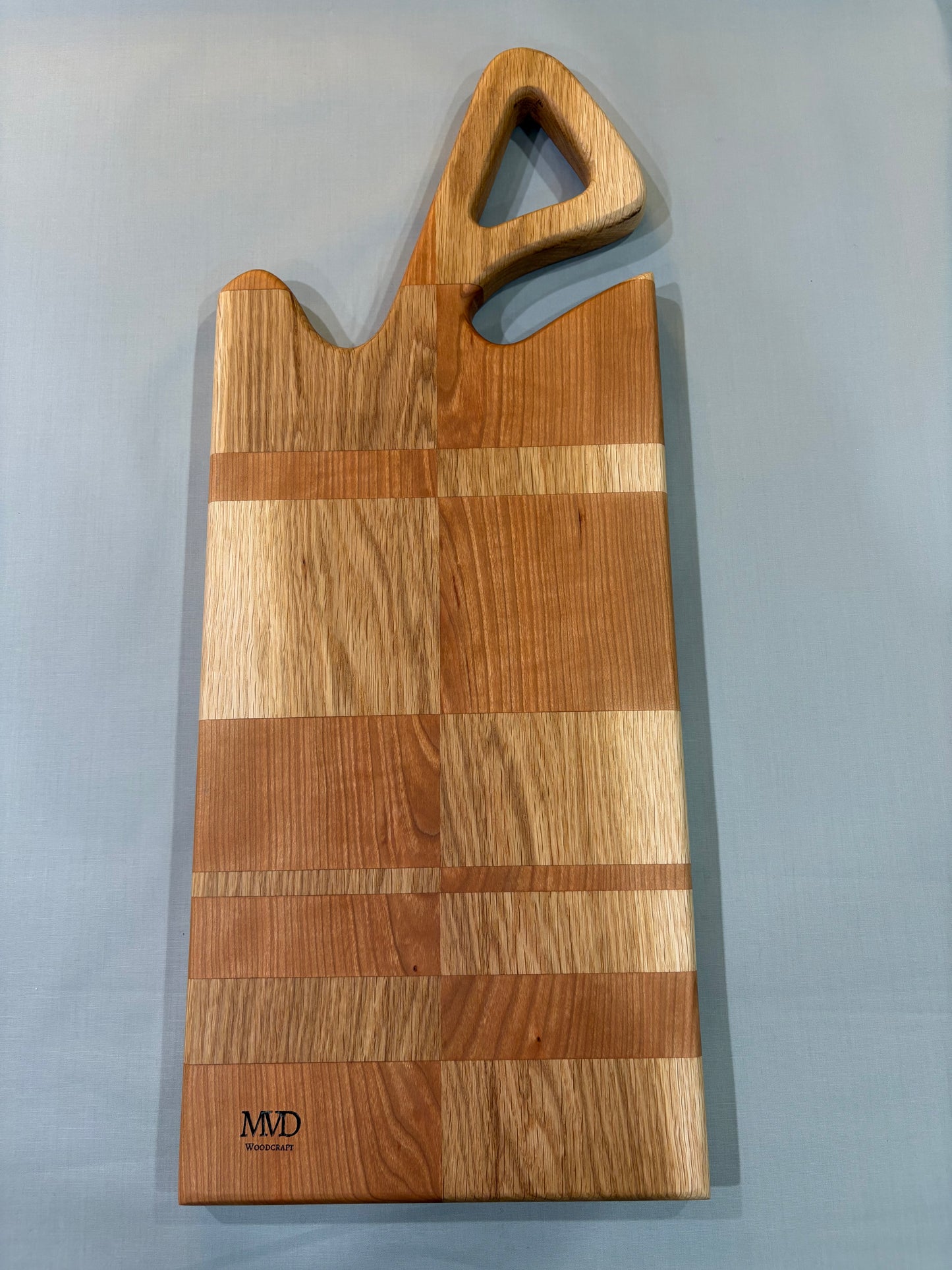 Oak and Cherry Charcuterie Board