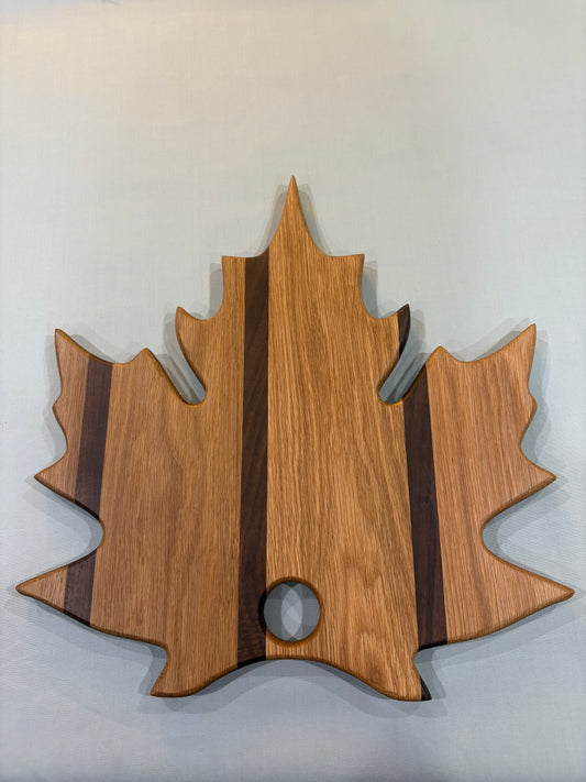 Maple Leaf Charcuterie Board