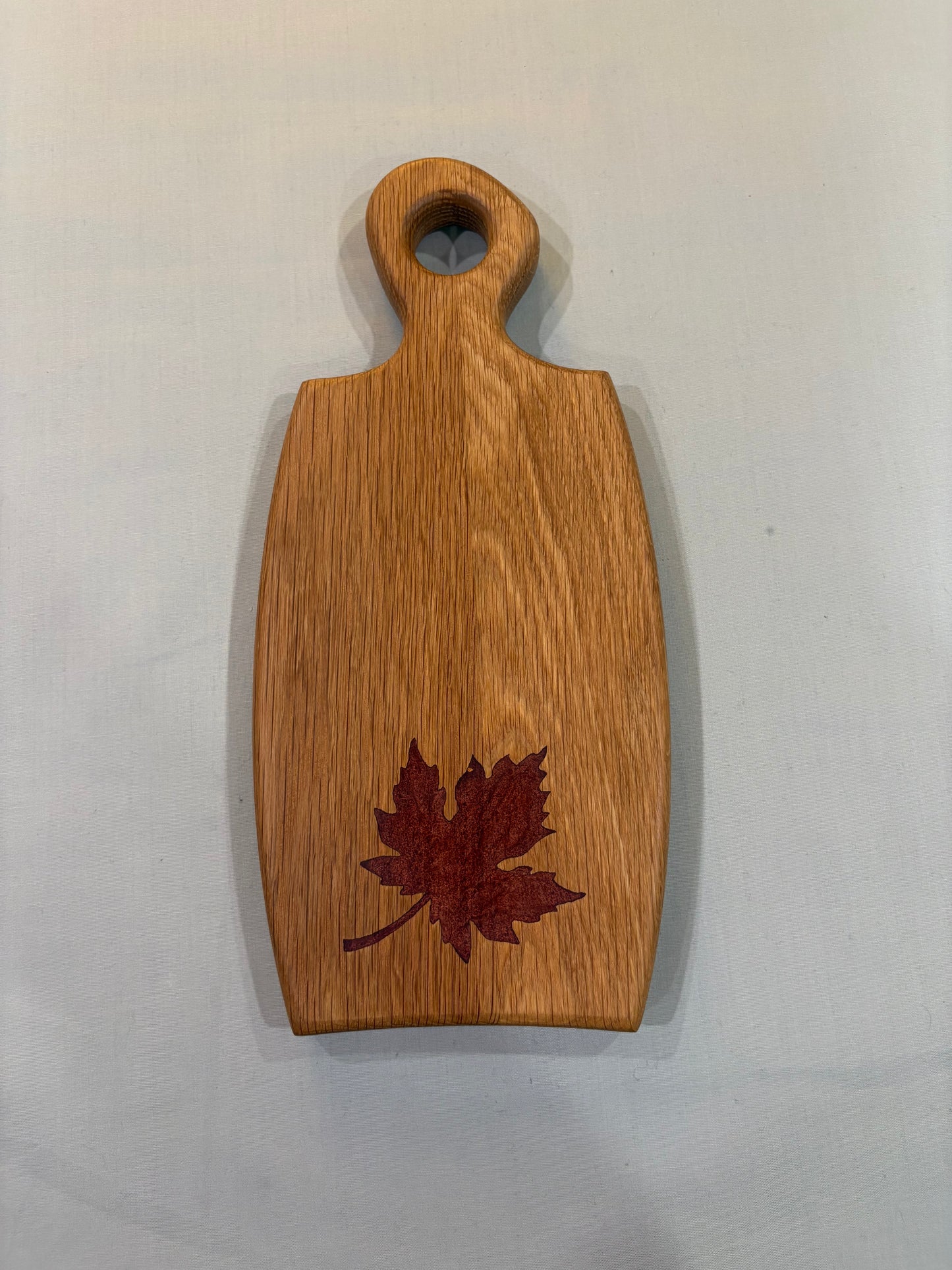 Engraved Maple Leaf Charcuterie Board