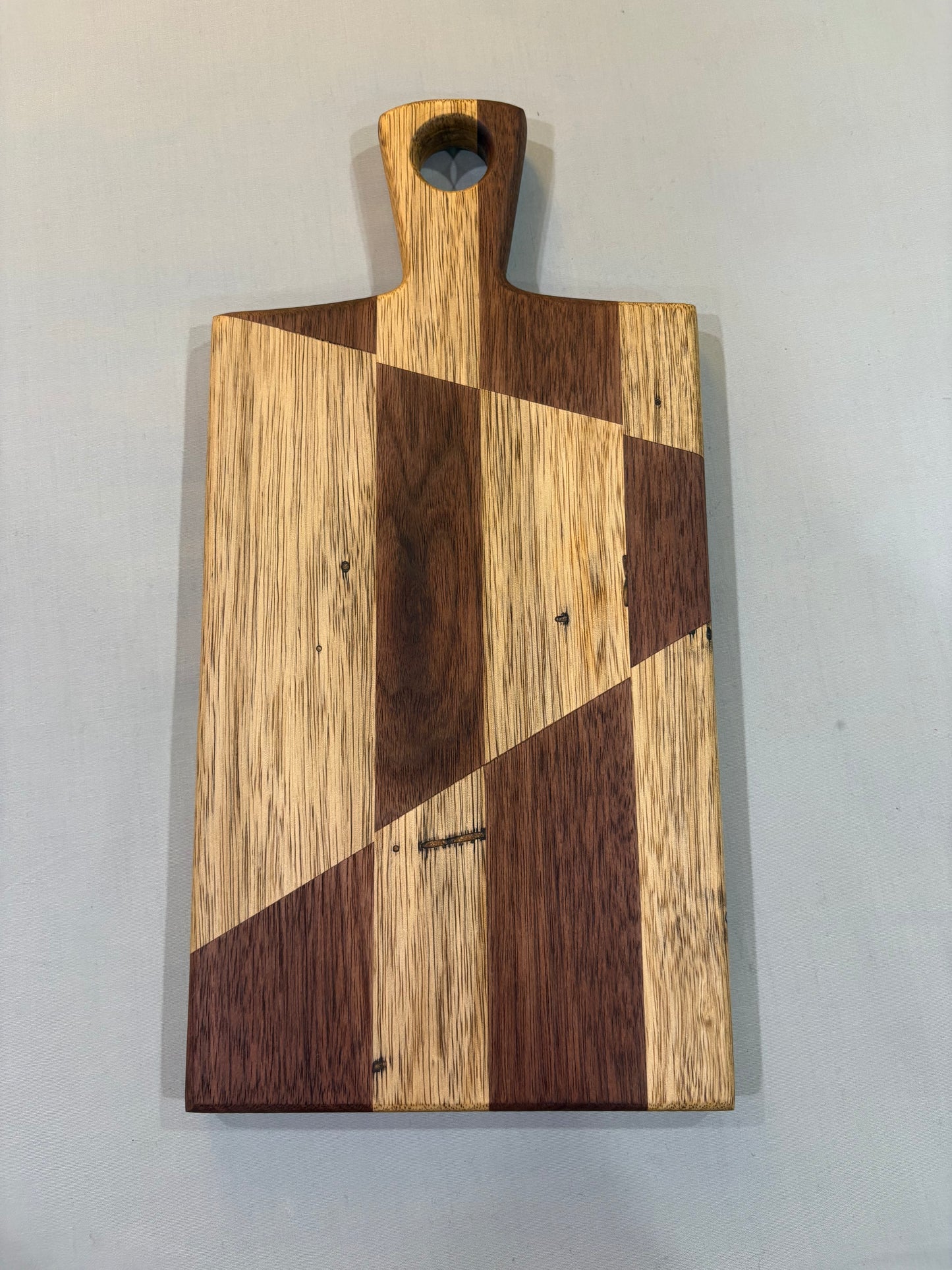 Crooked Checker Charcuterie Board