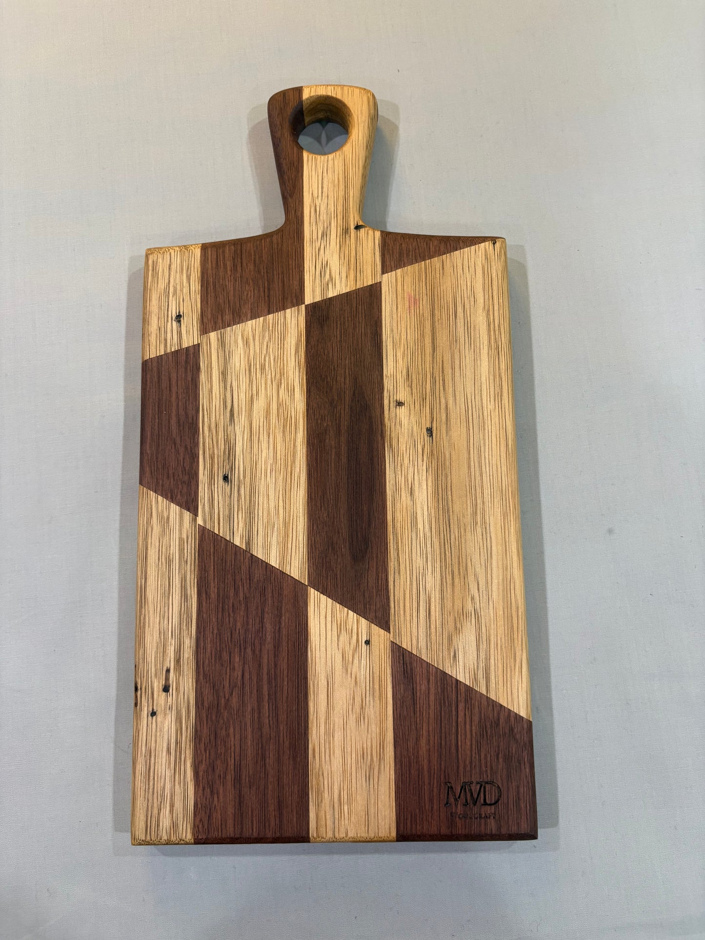Crooked Checker Charcuterie Board