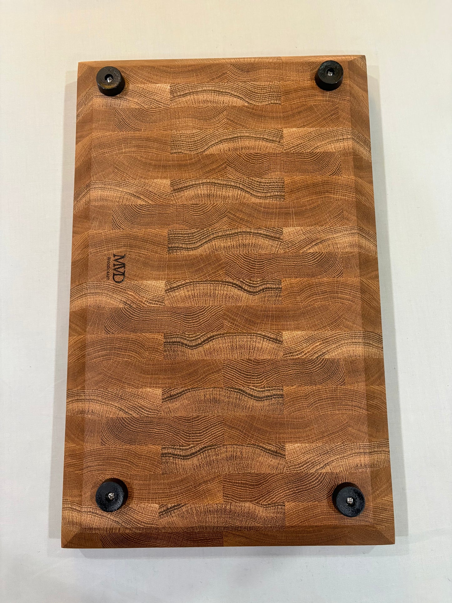 White Oak Endgrain Cutting Board with Juice Groove