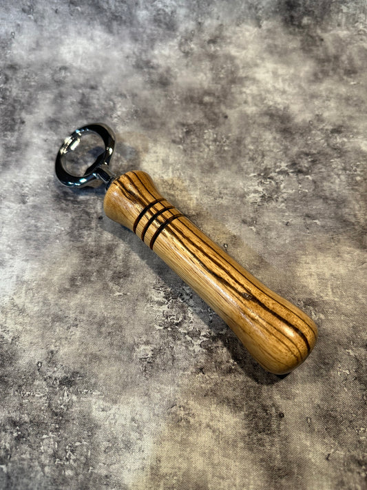 Zebrawood Bottle Opener