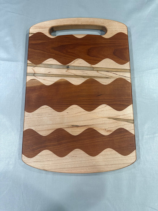 Wormy Maple & Cherry Wave Board