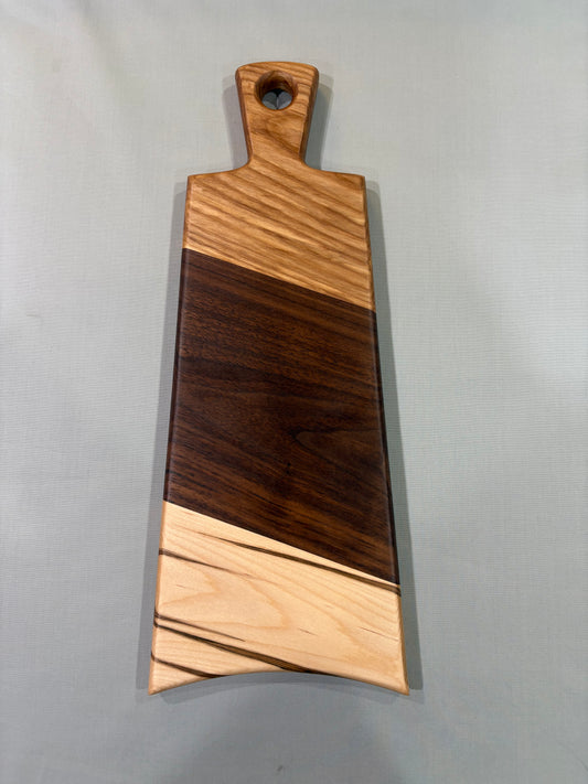 Tri-Wood Charcuterie Board