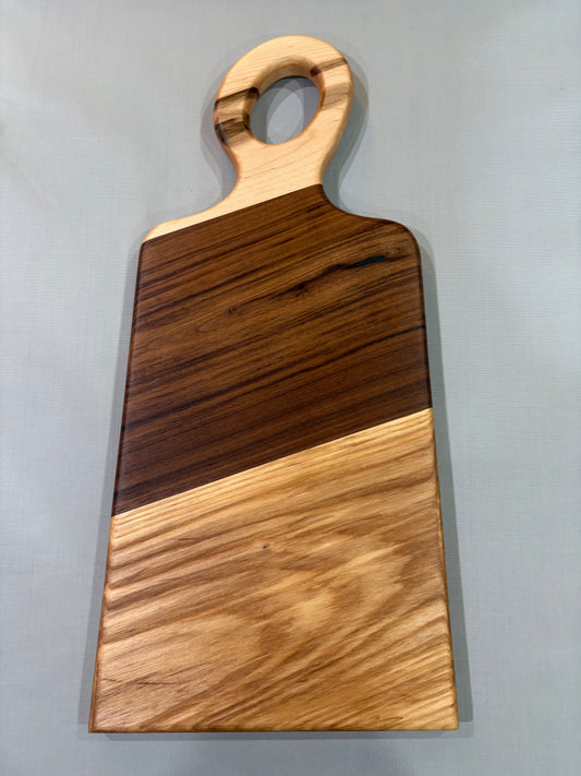 Tri-Wood Charcuterie Board