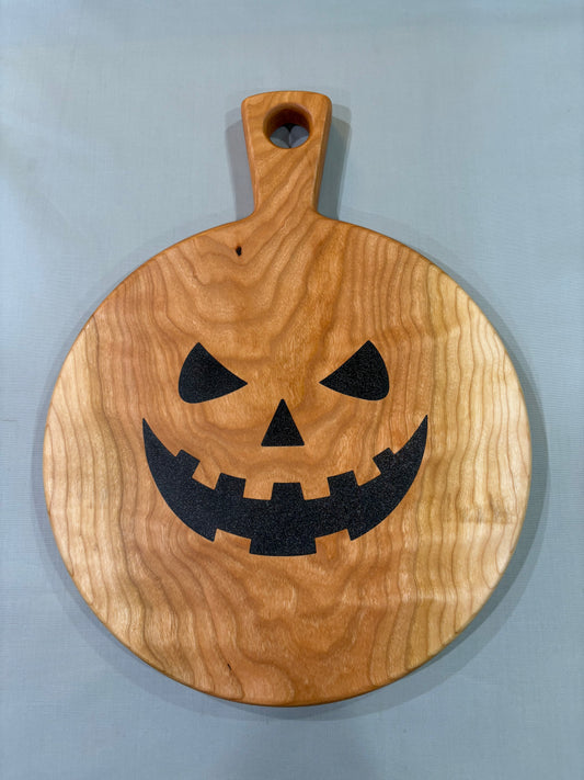 Jack-O-Lantern Charcuterie Board