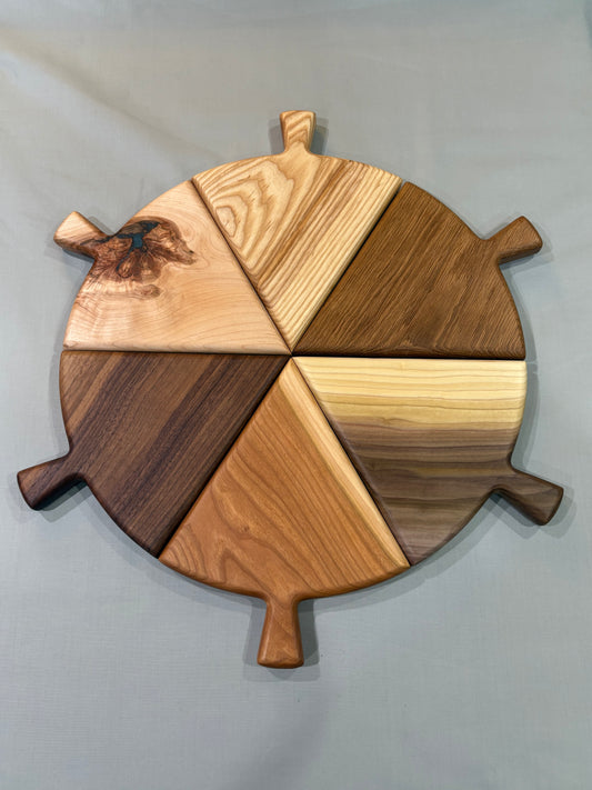 Pinwheel Charcuterie Board