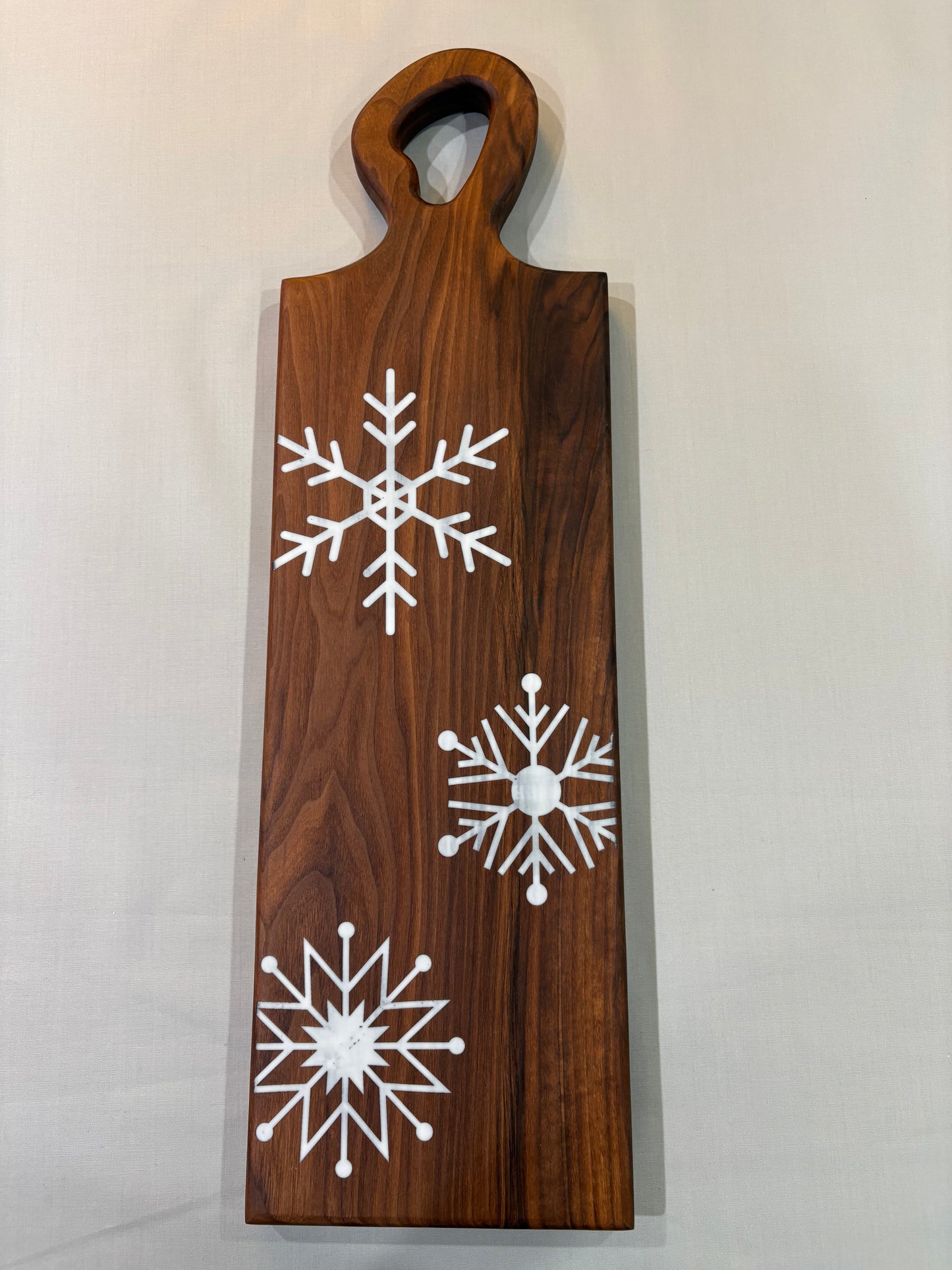 Snowflake Charcuterie Board