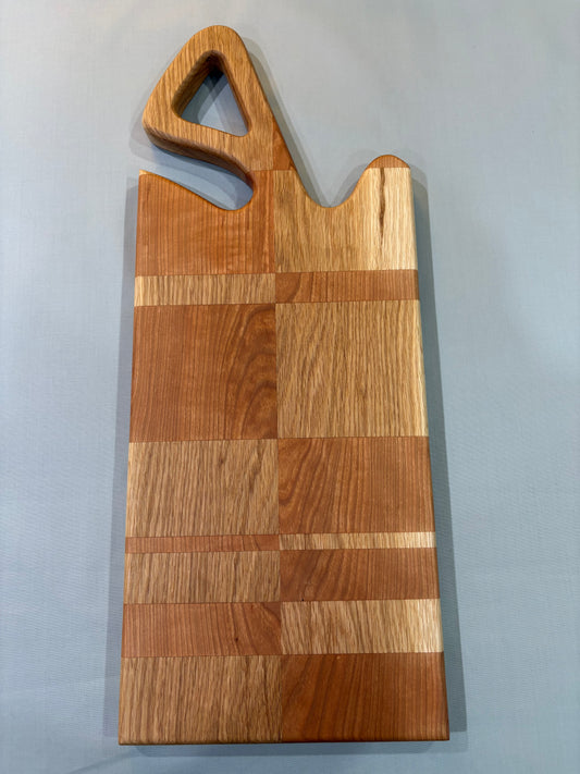 Oak and Cherry Charcuterie Board