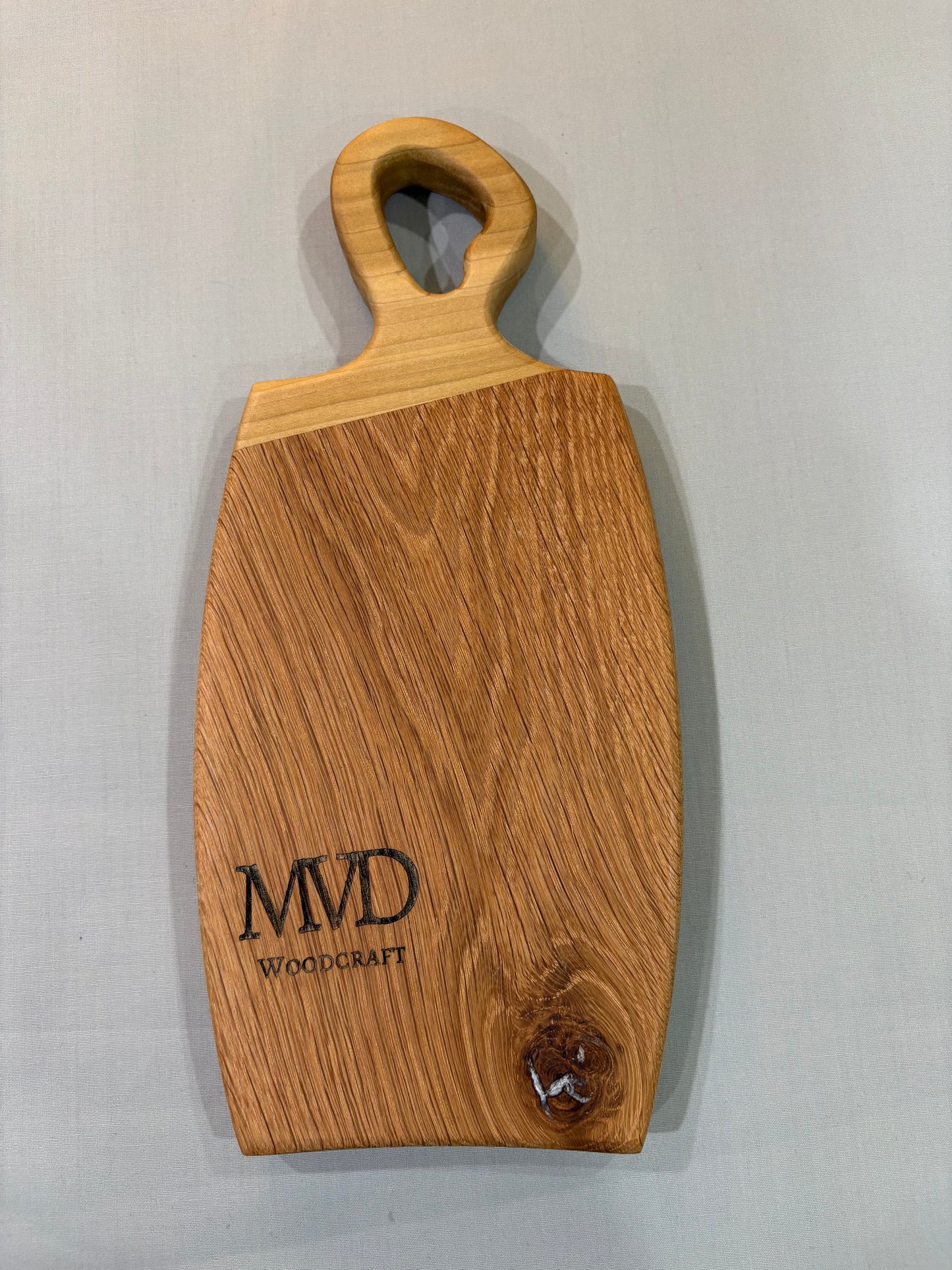 Oak and Poplar Charcuterie Board