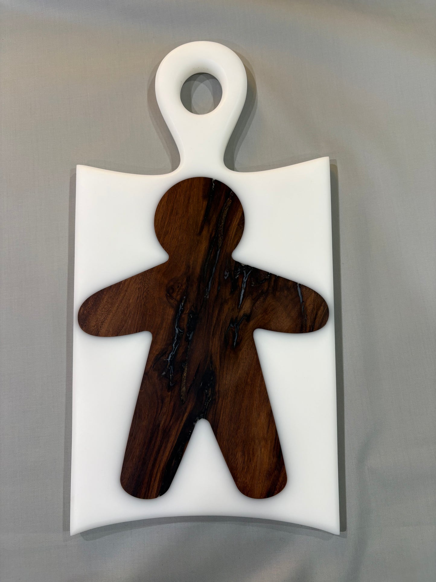 Gingerbread Man Charcuterie Board